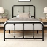 Zinus Florence Bed 90 x 190 cm - Sommier en métal avec