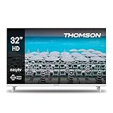 THOMSON 32 Pouces (80 cm) LED HD Blanc Easy TV – Non