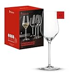 Spiegelau Lot de 4 flûtes à champagne en cristal 310