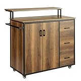 SoBuy Ilot Central Placard de Cuisine Buffet de Rangement