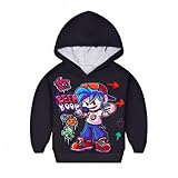 Econbitiry Sweat à capuche à manches longues pour enfants,