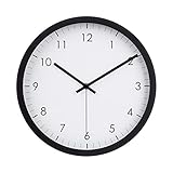 Amazon Basics Horloge Murale Ronde, 30.5 cm, Facile
