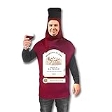Tralala Fêtes® Déguisement Adulte Bouteille de Vin