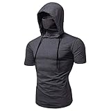 WELCO 2021 Nouveau Mode Debardeur Capuche Homme, T