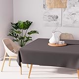 Soleil d'ocre, Alix Nappe carrée Anti-tâches, Polyester,