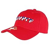 PAYS Casquette France Rouge Coq Gaulois Tricolore Bleu