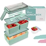 Bugucat Lunchbox,Boîte à Bento 1400ML Boîte à Déjeuner