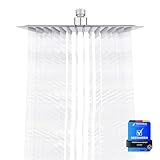 Ibergrif Tete de Douche Inox - Economie d'Eau, Pommeau