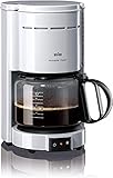 Braun KF47/1 Cafetière Filtre Acier Blanc 1000 W