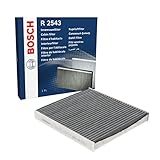 Bosch R2543 - Filtre d'habitacle anti-odeurs au charbon