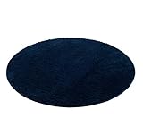 Gözze Tapis de Bain Rond 110 cm de diamètre, Polyester,