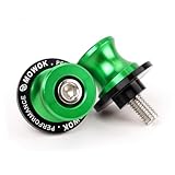 MOWOK Paire de M8 Diabolos Moto Accessoires pour KAWASAKI