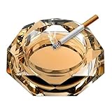 YUEMING Cristal Cendrier cendrier européen Cadeau Cendrier