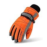 Gogokids Gants de Ski pour Enfants Femmes Hommes -