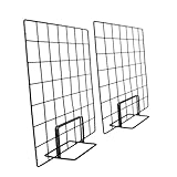 HAWILLOSCH Présentoir Mural en Grillage Métallique