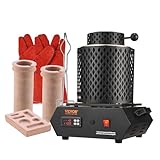 VEVOR Four de Fusion, Noir, 340 x 250 x 380 mm