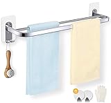Porte-Serviettes Double, 58 cm Barre de Serviette en