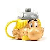 Puckator Tasse en céramique en forme d'Astérix, avec