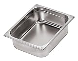 Padno 14102-04, Bassine série Gastronorm en Acier Inoxydable,
