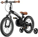 Deryan Vélo de Luxe pour Enfant 14" | 3en1 | Vélo avec