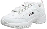 FILA Strada kids Sneaker Mixte enfant, blanc (White),