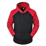 MINYING Sweat A Capuche Homme Pas Cher, Casual Pull