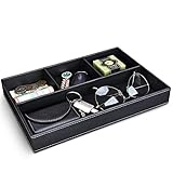 GORESE Plateau Vide Poche en Cuir, Organisateur de