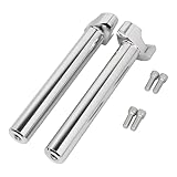 SHMTOOL Chrome 8.5" Risers de guidon droit pour Harley