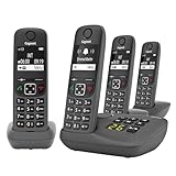 Gigaset A695A Quattro - 4 téléphones DECT sans Fil