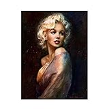 Peinture sur Toile Tableau Marilyn Monroe Affiche d'art