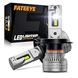 FateEye Ampoule H4 LED 44000LM - Kit de phares H4 LED
