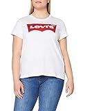 Levi's The Perfect Tee, T-Shirt Femme, Blanc (Batwing