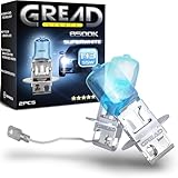 Gread - Lampe halogène H3 55W pour voitures, Apparence