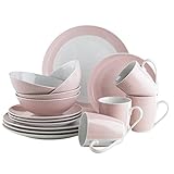 MÄSER Kitchen Time II Service de table pour 4 personnes