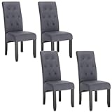 WOLTU 4 X Chaises de Salle à Manger Chaises de Cuisine