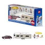 siku 2542 - Voiture Avec Caravane, 1:55, Métal/Plastique,