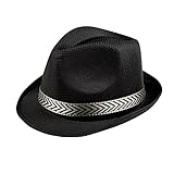 Boland Chapeau Borsalino noir pour adulte