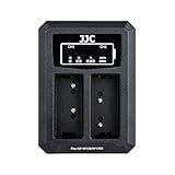 JJC Chargeur Double Batterie USB pour Appareils Photo