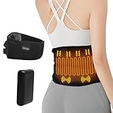 Ceinture chauffante de massage contre les maux de dos