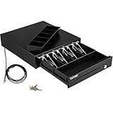 VEVOR Tiroir-Caisse Enregistreuse 33,6 cm Tiroir-Caisse