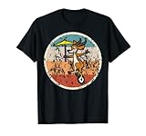 Vélo monocycle Gazelle Vintage Retro T-Shirt