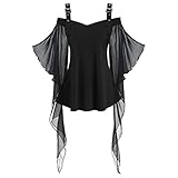 Jaysis T-shirt Femme Vintage Médiévale Sling Tee Shirt