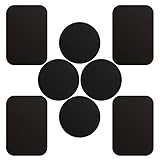 SKYEE 8 Pièces Plaques Métalliques avec Adhésif 3M