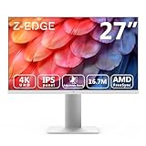 Z-Edge Ecran PC Blanc 27'' IPS 4K UHD (3840x2160),