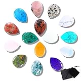 Aitsite Lot de 15 pierres précieuses de guérison en