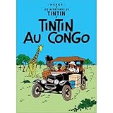 Póster Moulinsart álbum de Tintín: Tintín en el Congo