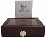GERMANUS Humidor cave à cigares Mensalla avec Hygromètre