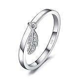 JewelryPalace Bague Zircone Cubique Anneau Femme Argent