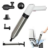 Deboucheur WC Puissant, Deboucheur Toilette avec Quatre