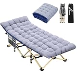 Sportneer Lit de Camping Portable avec Matelas, lit